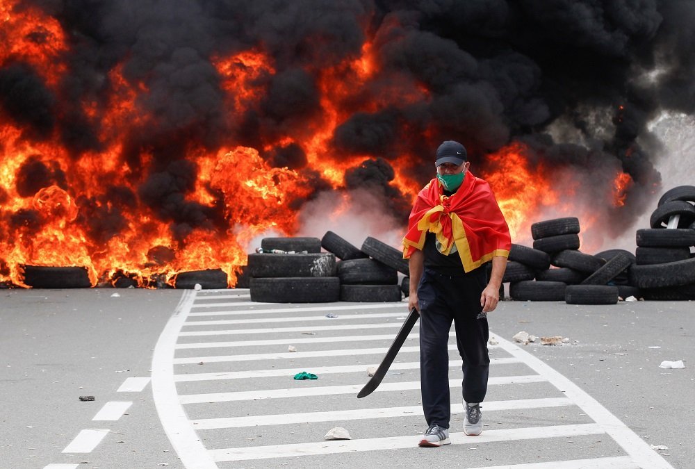 image Dozens injured in anti-Serbian protests in Montenegro