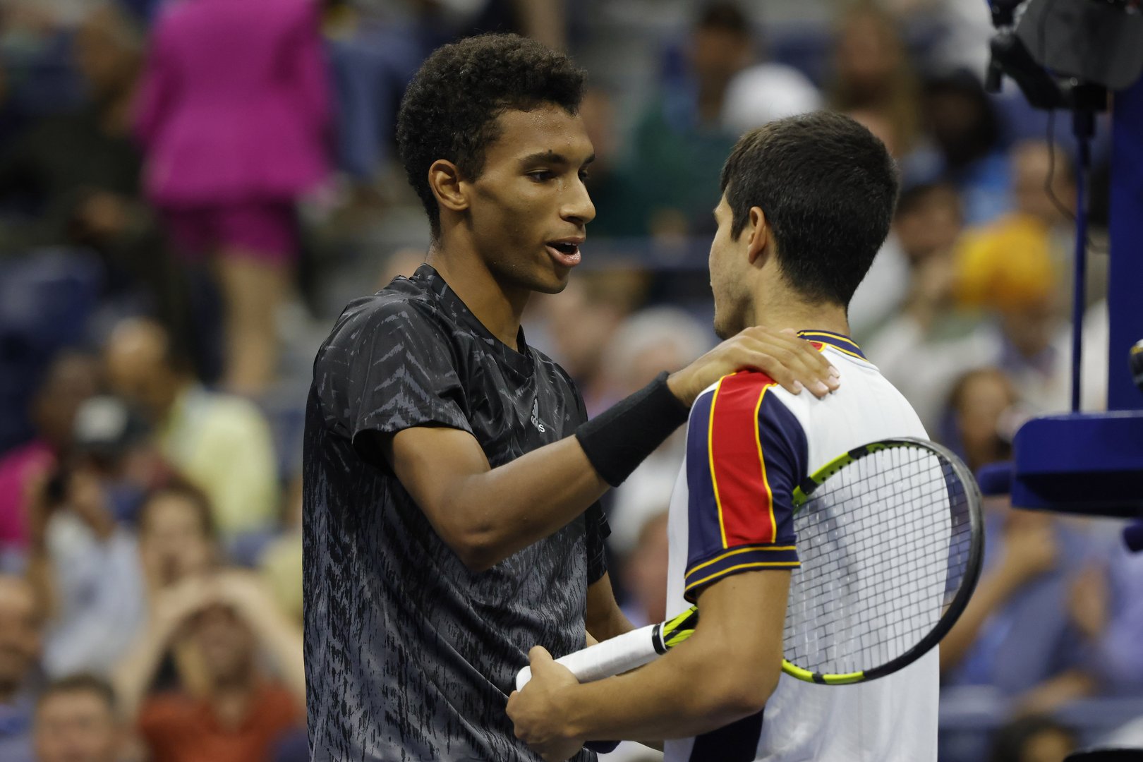 image Alcaraz retires to send Auger-Aliassime into US Open semi-finals