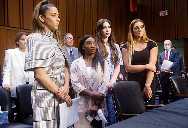 image Olympic gymnasts blast FBI, USA Gymnastics for enabling Nassar sex abuse