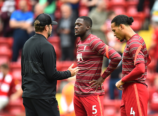 image Liverpool fixing defensive problems ahead of Porto test, says Klopp