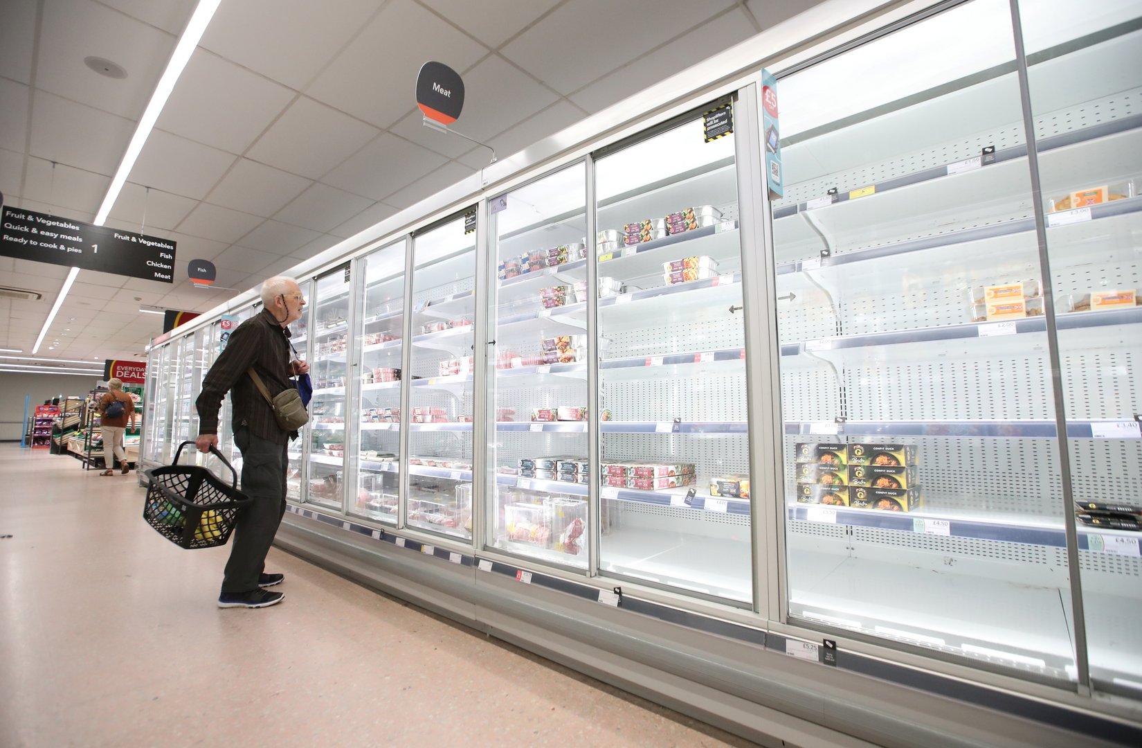 image Don&#8217;t panic buy, Britain tells consumers