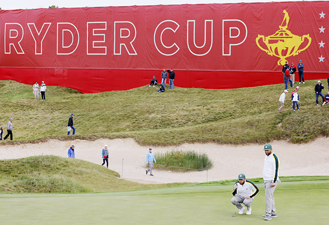 image Loaded US face tough Ryder Cup test against battle-hardened Europe
