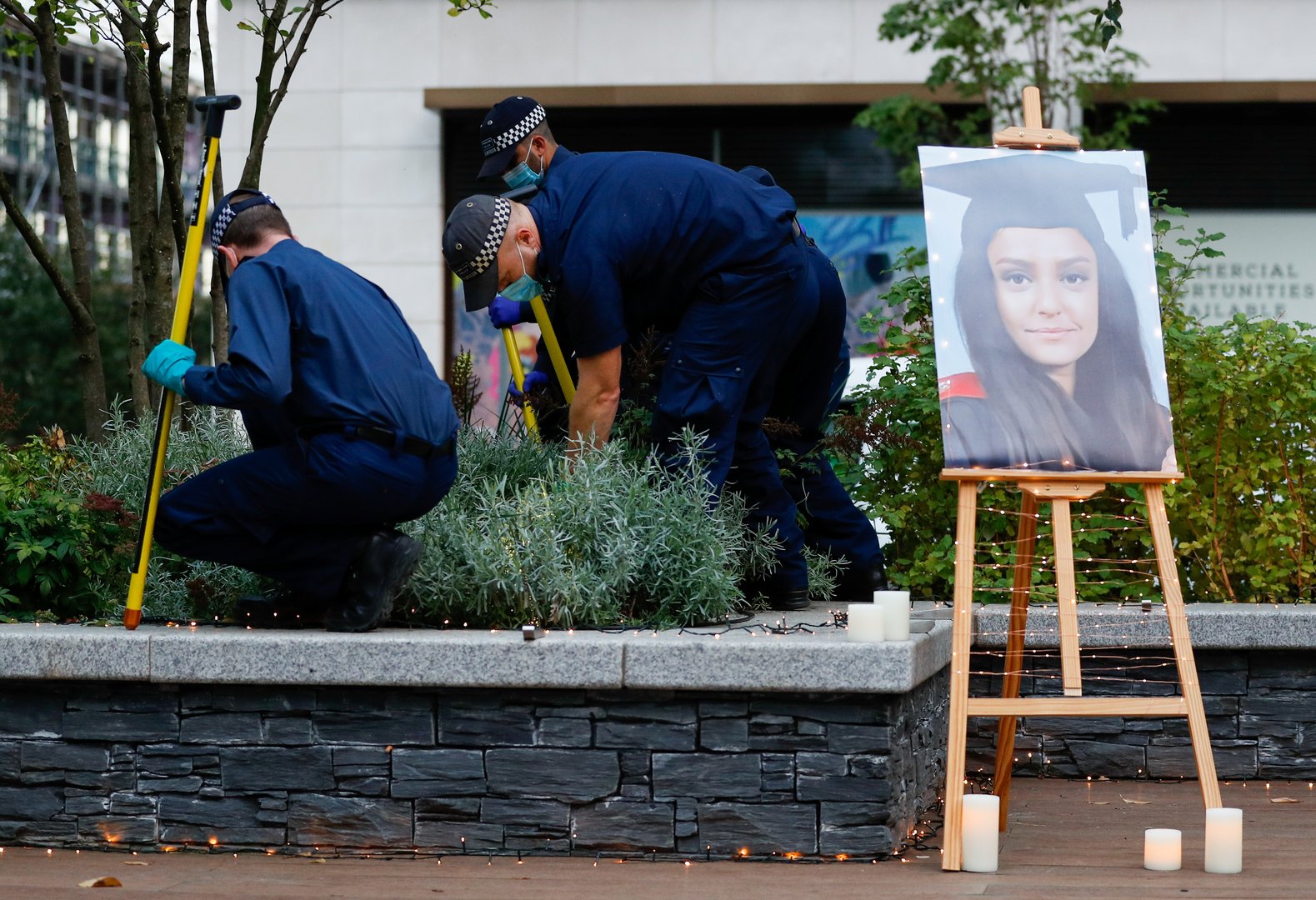 image UK police release suspect under investigation over murder of teacher