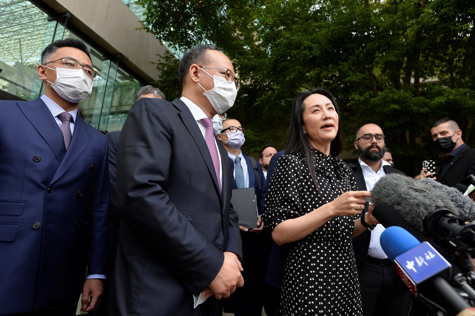 image Huawei CFO leaves Canada after US deal on fraud charges