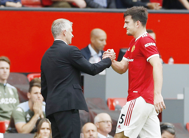 image Man United&#8217;s Maguire ruled out, Shaw doubtful for Villarreal game