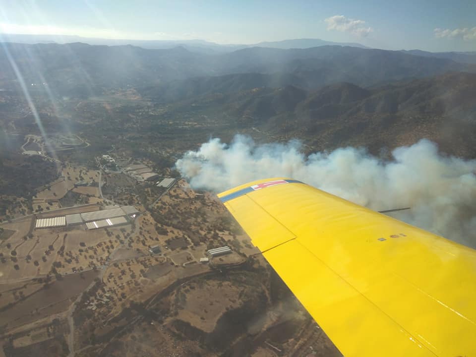 image Huge fire in Armenohori under control (update 3)