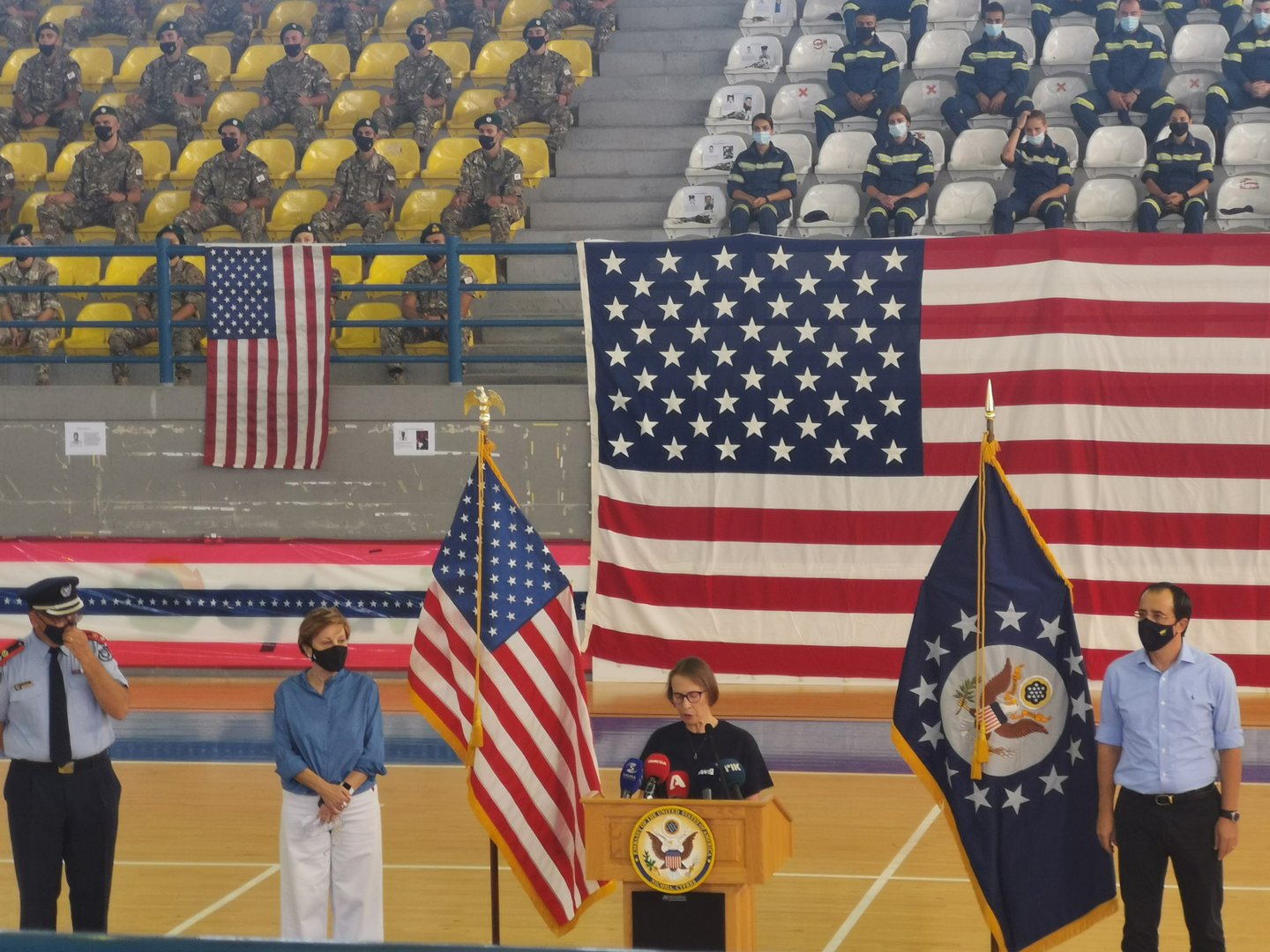 image 9/11 anniversary marked in Cyprus: firefighters honoured (Updated)
