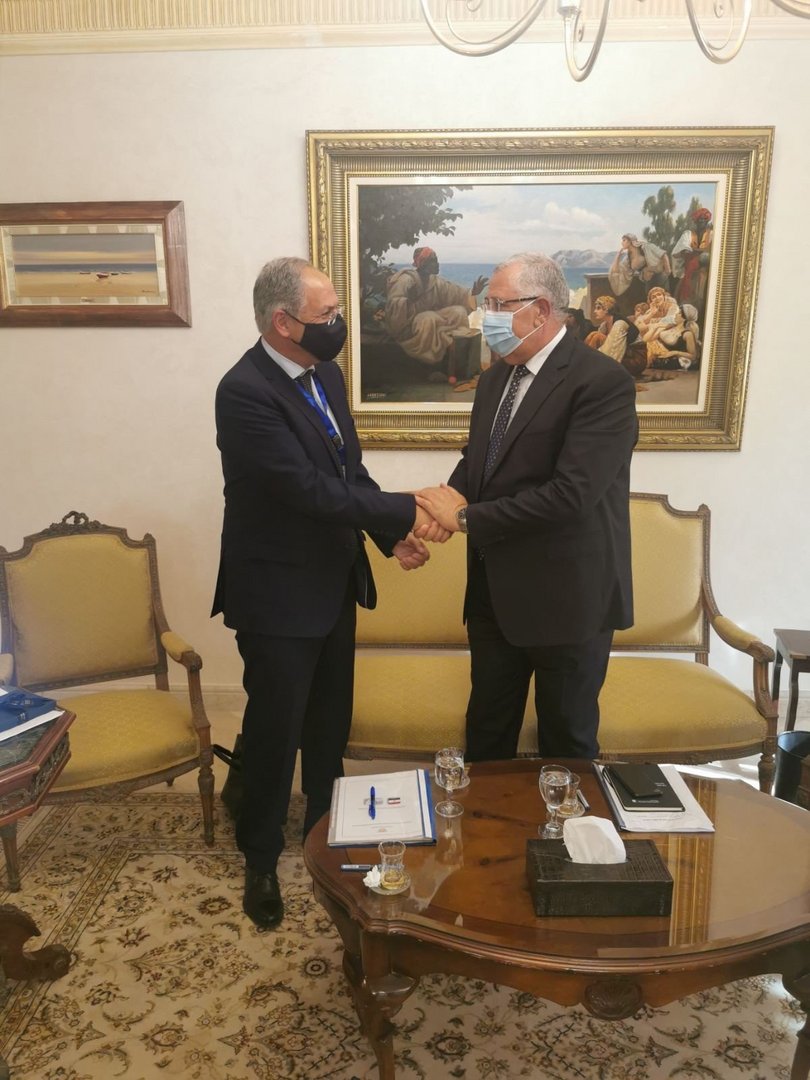 image Cyprus, Egypt ministers discuss cooperation on agriculture, environment