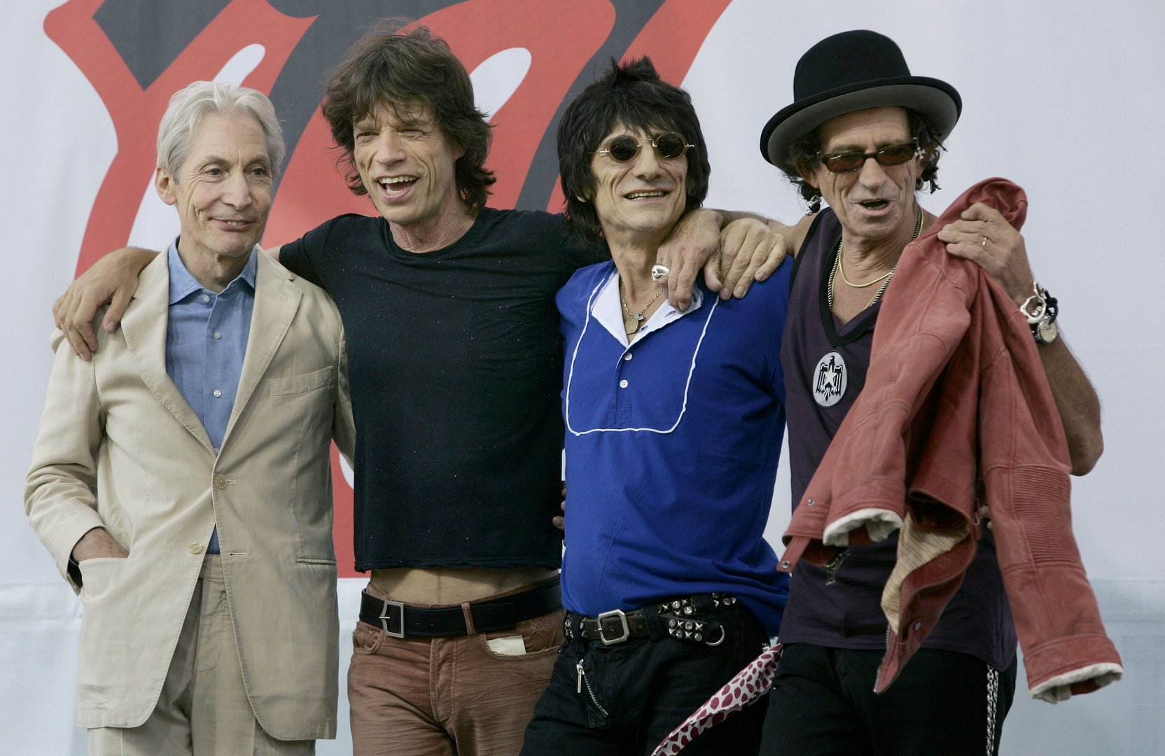 image Jagger calls Watts the rock that held the Rolling Stones together