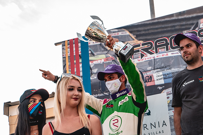 image Great race weekend for Tziortzis in Croatia