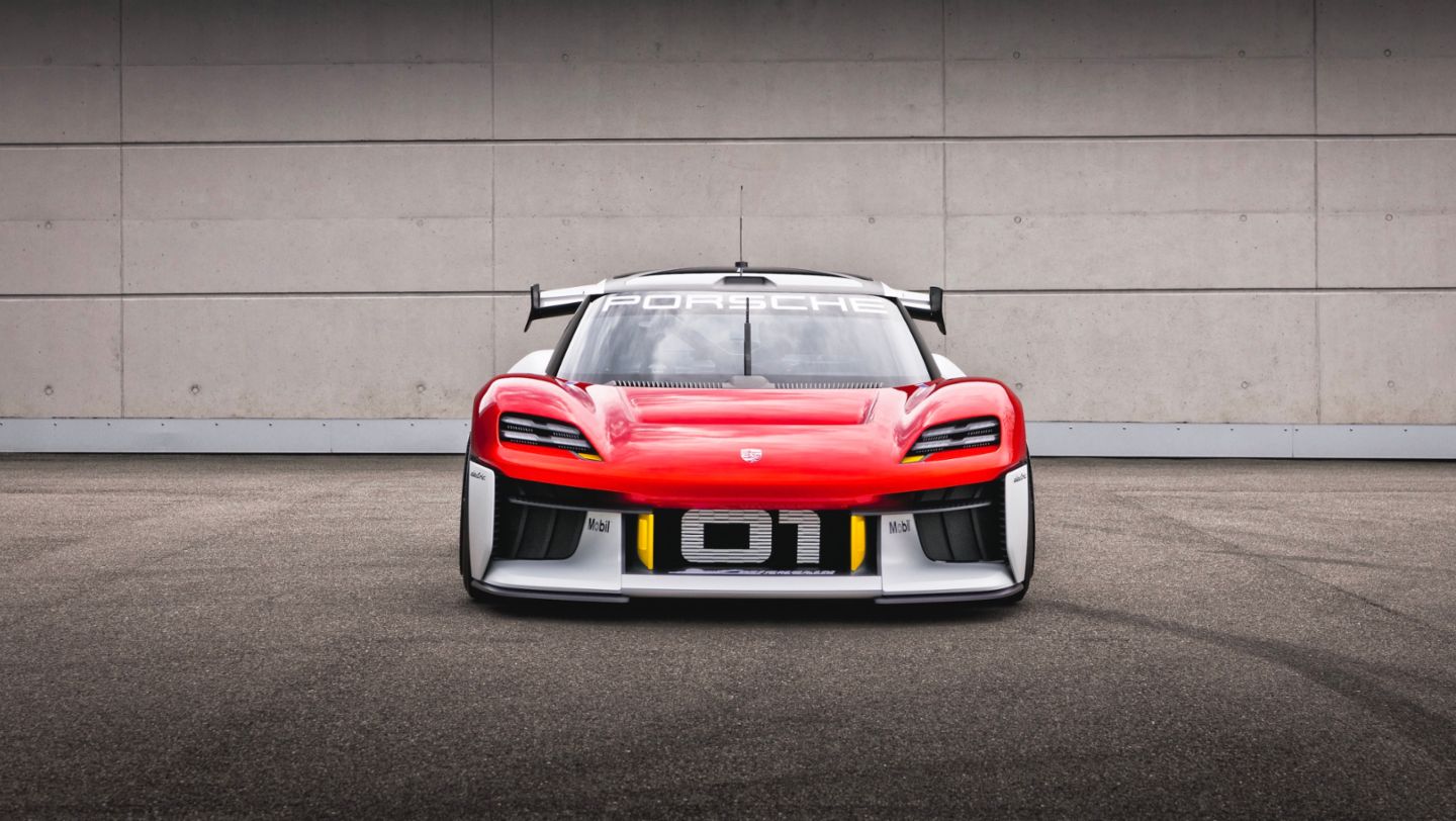 image Porsche to present its future-driven Mission R concept study
