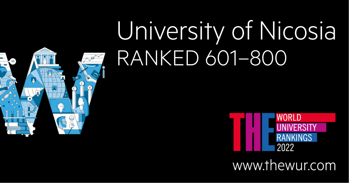 image University of Nicosia advances to top 601-800 in the world