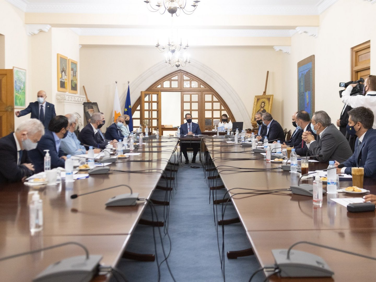 image National Council being briefed on latest Cyprus developments