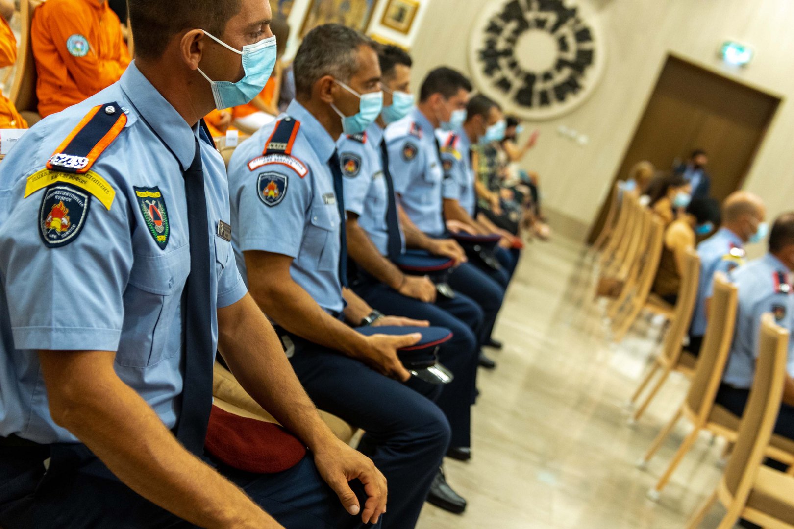 image President honours firefighters who went ‘above and beyond’ in Greece