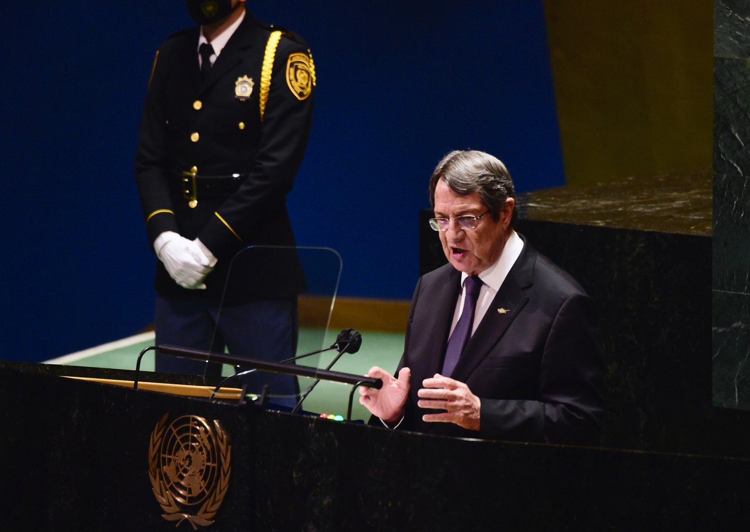 image Akel, Disy back president’s UN speech