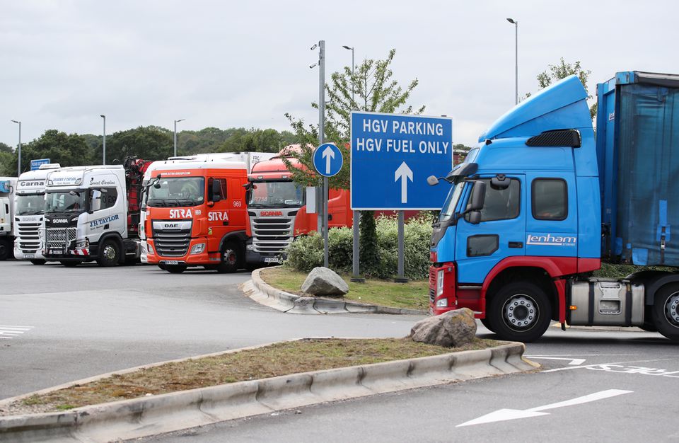 image Britain&#8217;s trucker shortage jams post-pandemic recovery