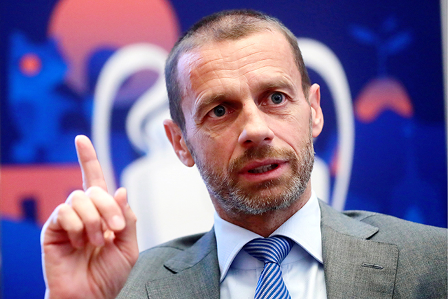 image Uefa chief threatens World Cup boycott if new plans go ahead