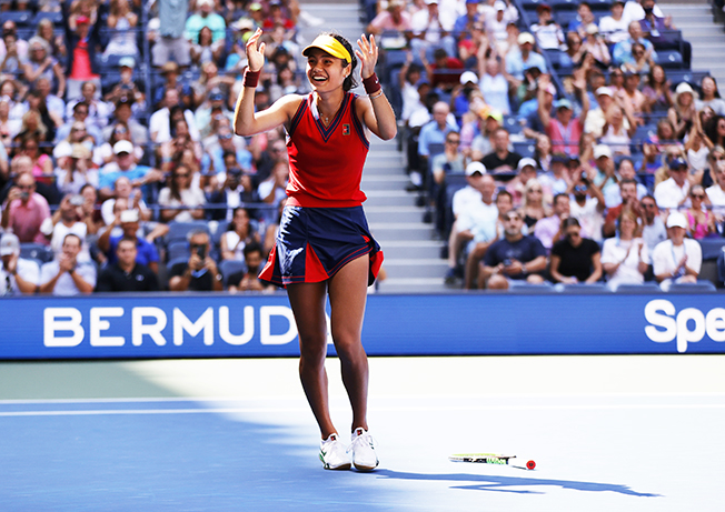 image British teenager Raducanu makes history by reaching US Open semis
