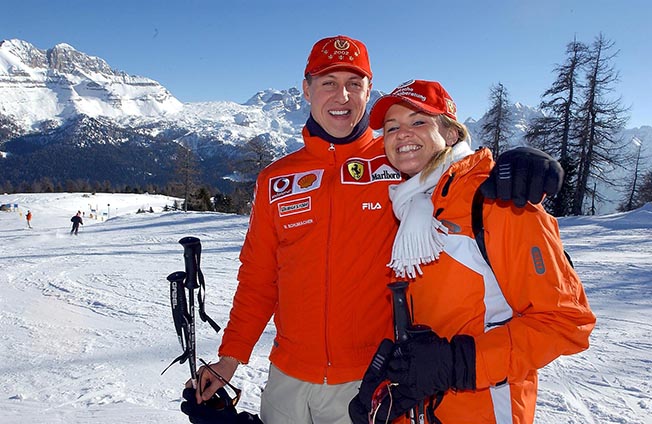 image ‘Different, but here’: Schumacher’s wife breaks eight-year silence