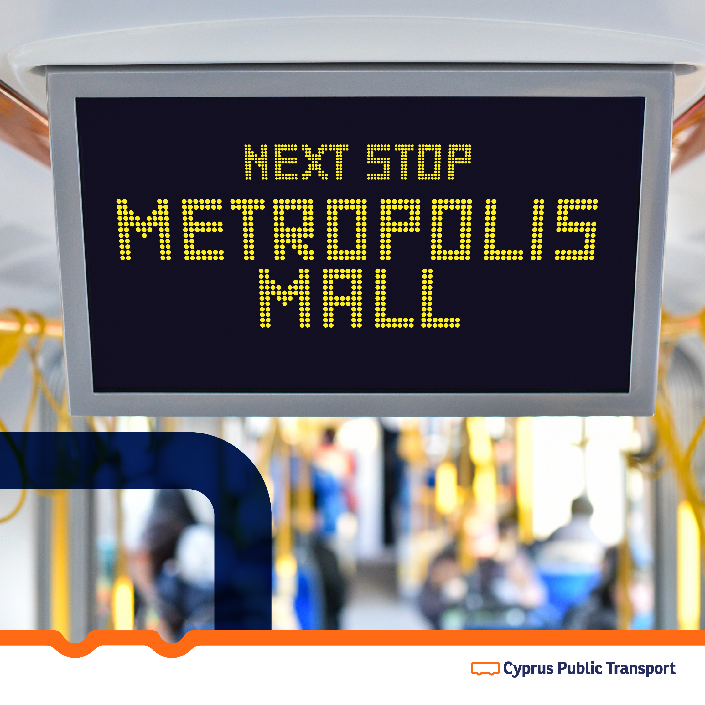 image Metropolis Mall: Cyprus Public Transport connects the new shopping center with the city of Larnaca