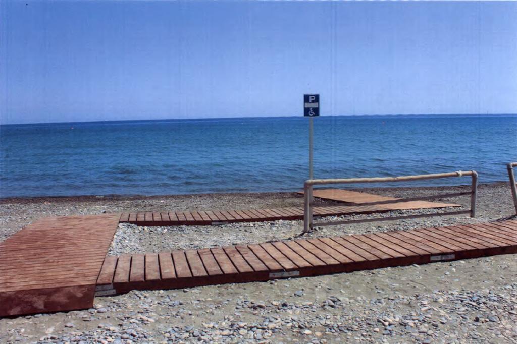 image Second wheelchair ramp on Lady’s Mile to provide access to sea