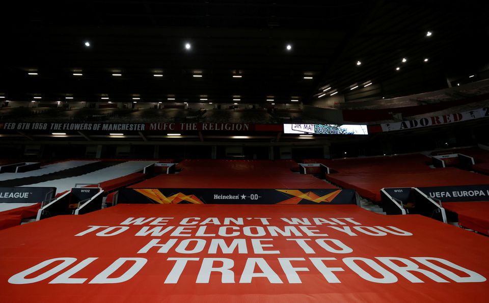 image Manchester United slips to wider loss on pandemic impact