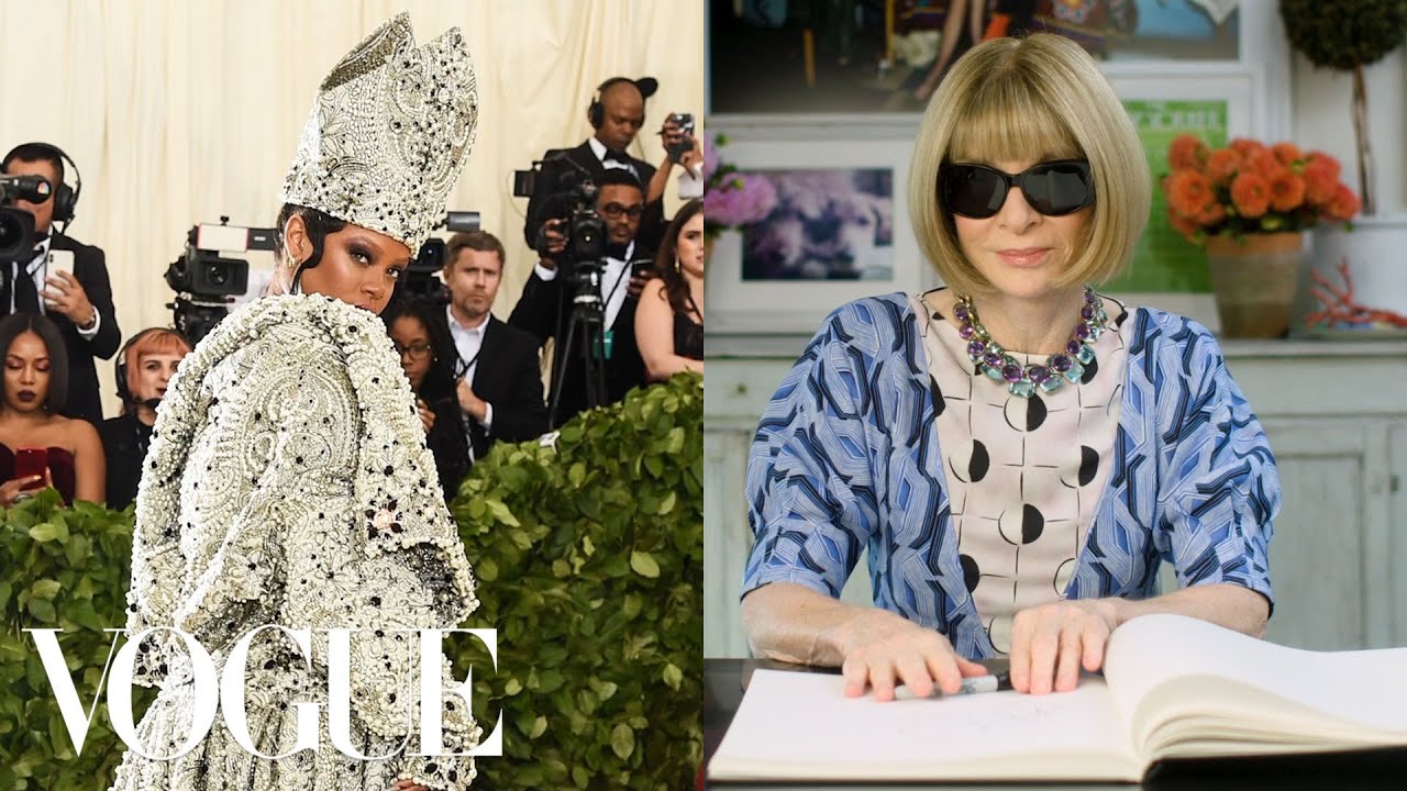 image Anna Wintour reviews 13 Met Gala looks from 1974 to today