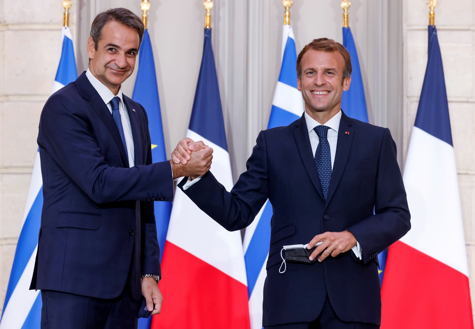 image Macron tells Europe to &#8216;stop being naive&#8217; after France signs defence deal with Greece