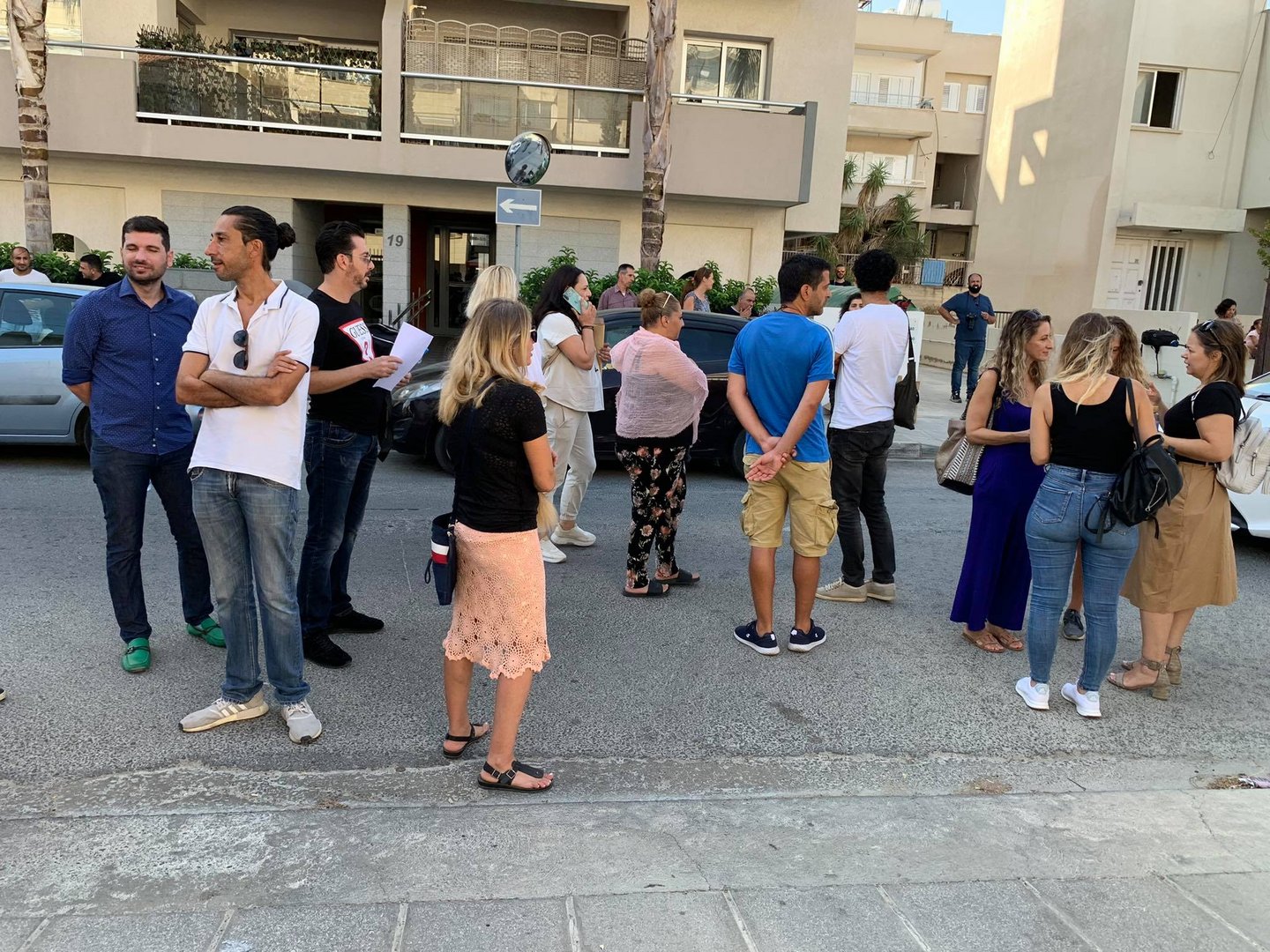 image Coronavirus: Parents group protest over rapid tests outside ministry