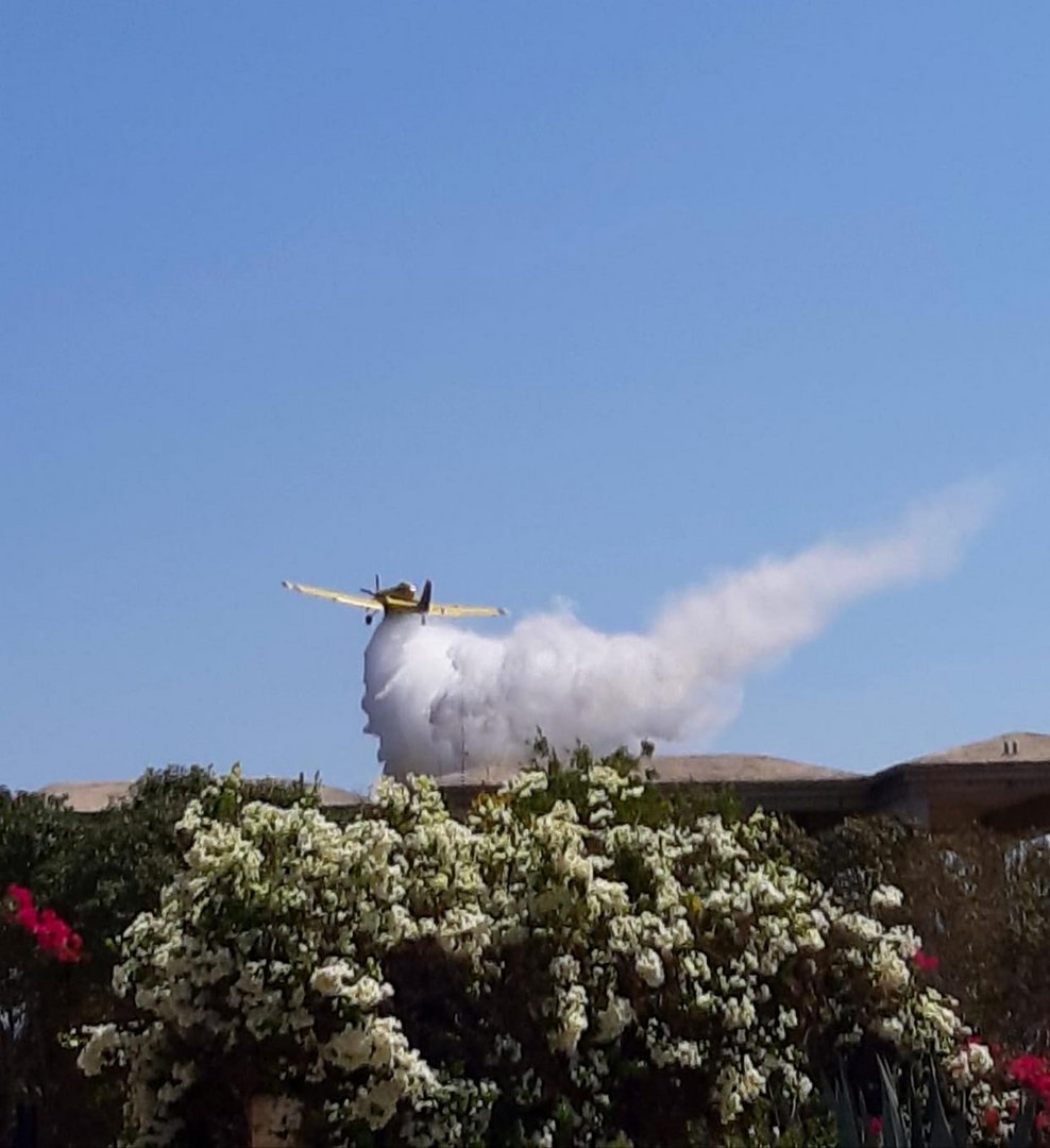 image Peyia fire under control (updated)