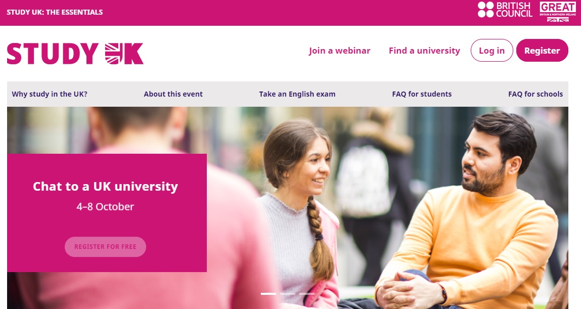 image Online event on studying in the UK