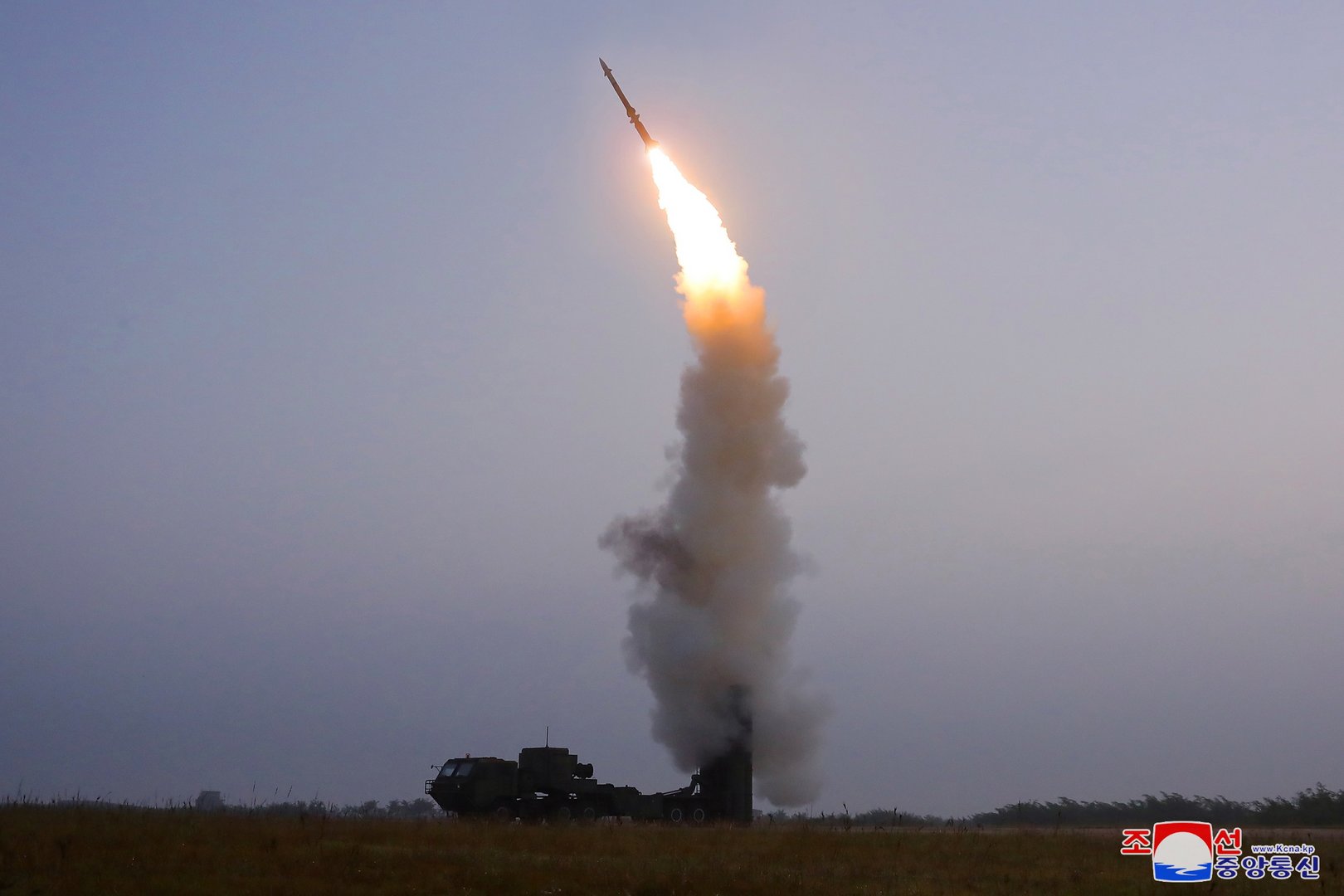 image N.Korea says it fired &#8216;remarkable&#8217; new anti-aircraft missile in test