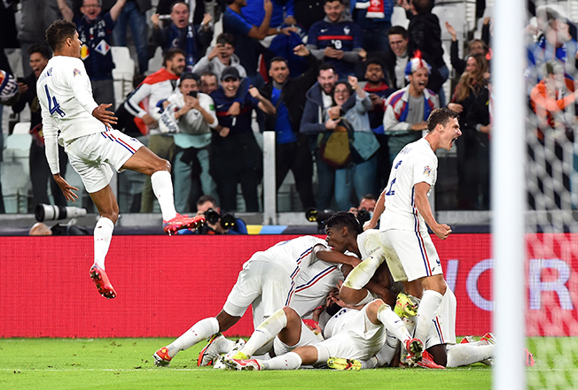 image France comeback stuns Belgium in Nations League semi