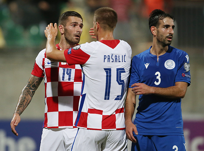 image Cyprus beaten 3-0 by Croatia in World Cup qualifying