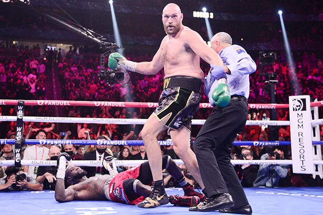 image Fantastic Fury knocks out Wilder in heavyweight classic