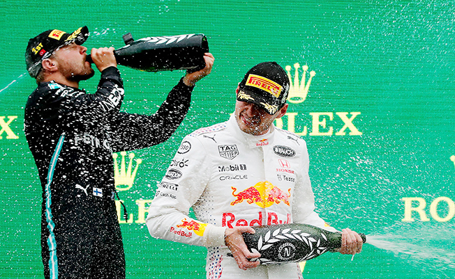 image Bottas wins in Turkey, title advantage to Verstappen