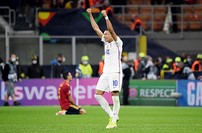 image Mbappe scores winner as France beat Spain in Nations League final