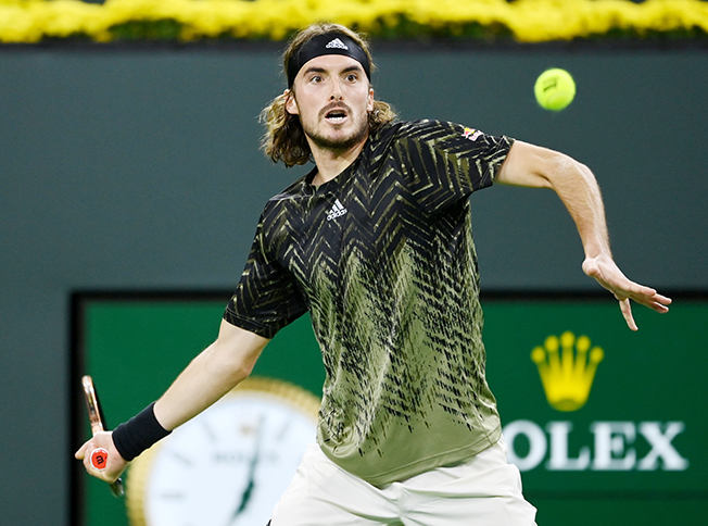 image Tsitsipas makes short work of Martinez at Indian Wells