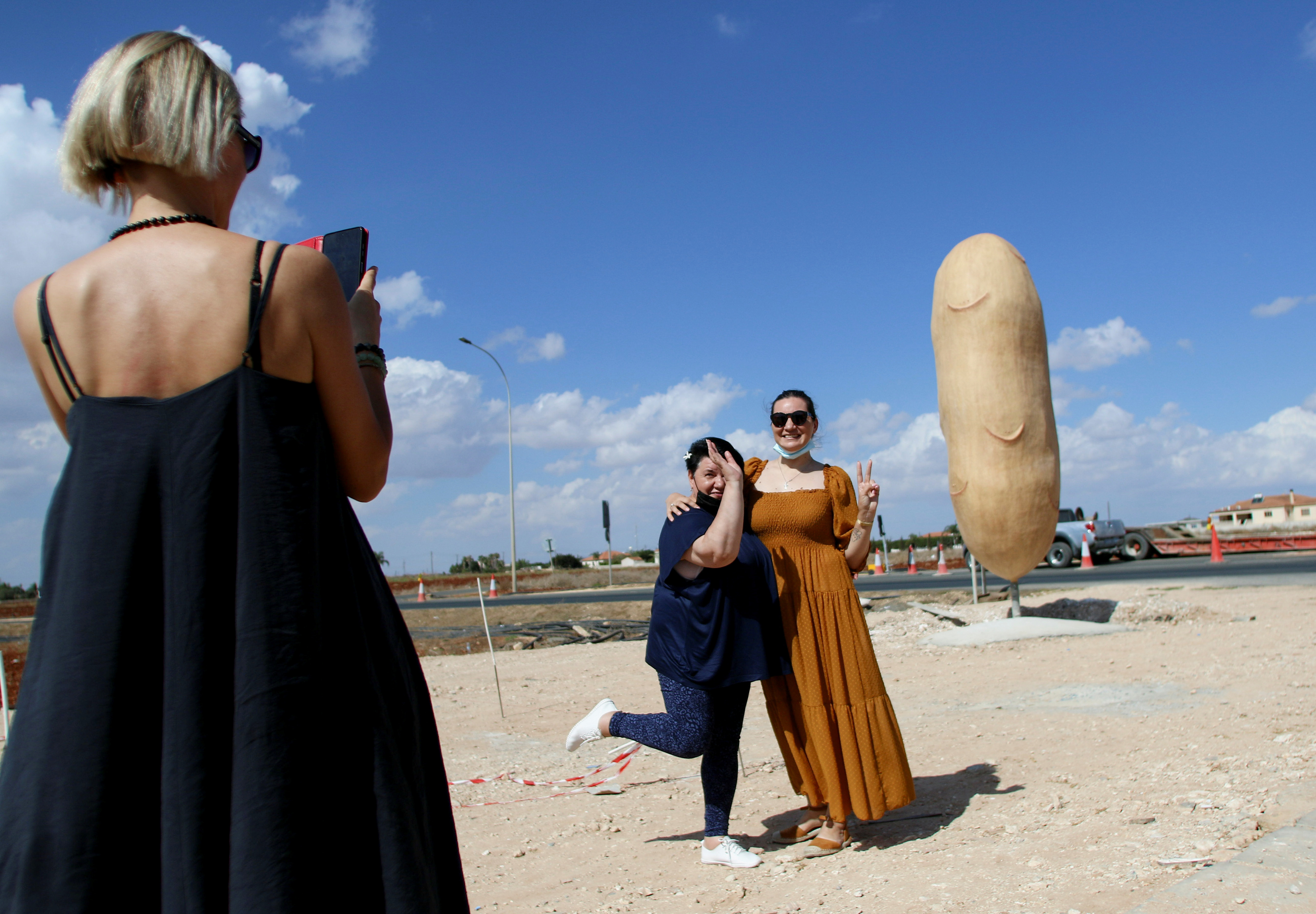 image Reward offered after Xylofagou&#8217;s &#8216;Big Potato&#8217; vandalised
