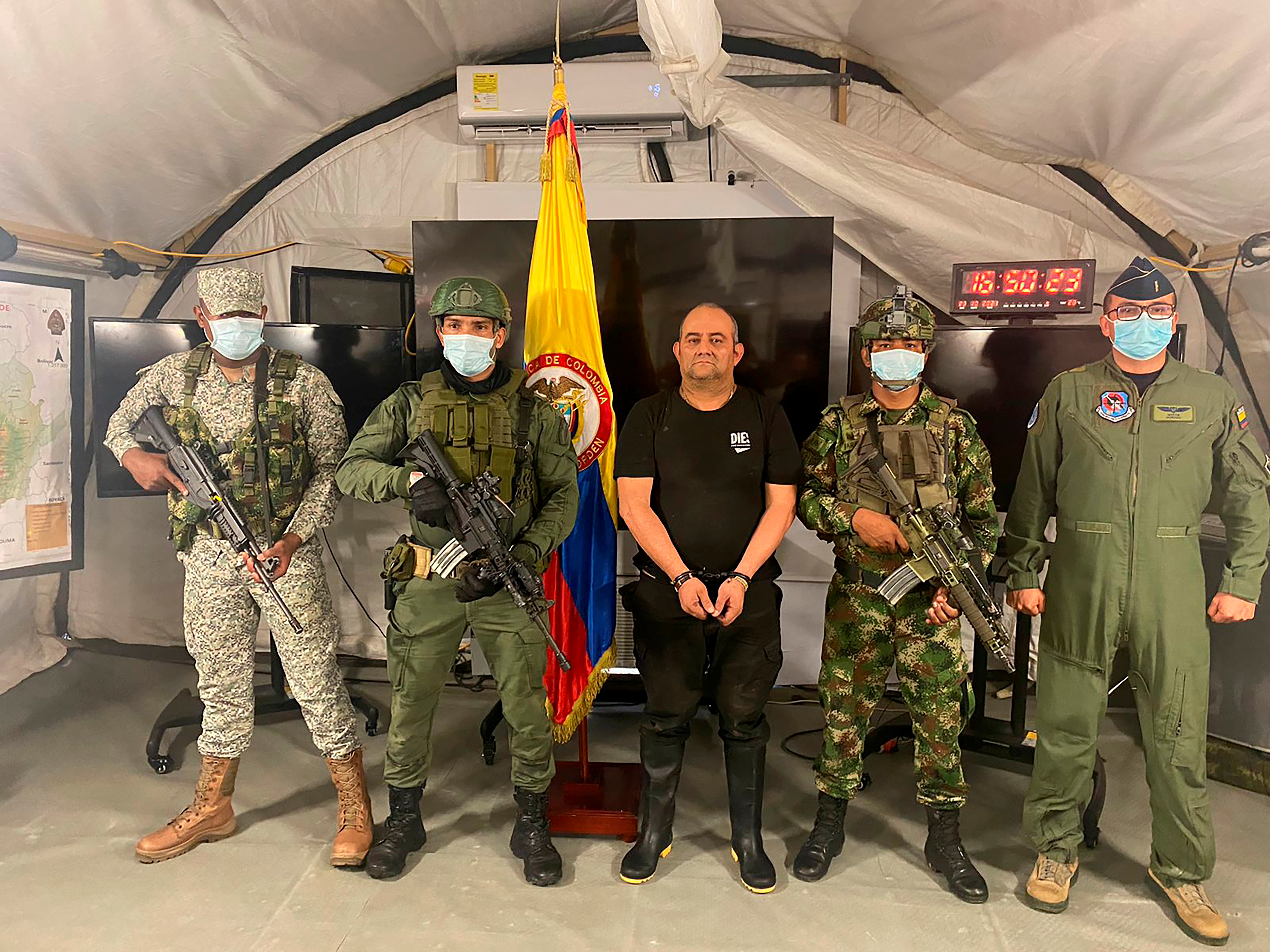 image Colombia nabs Otoniel, drug kingpin and gang leader