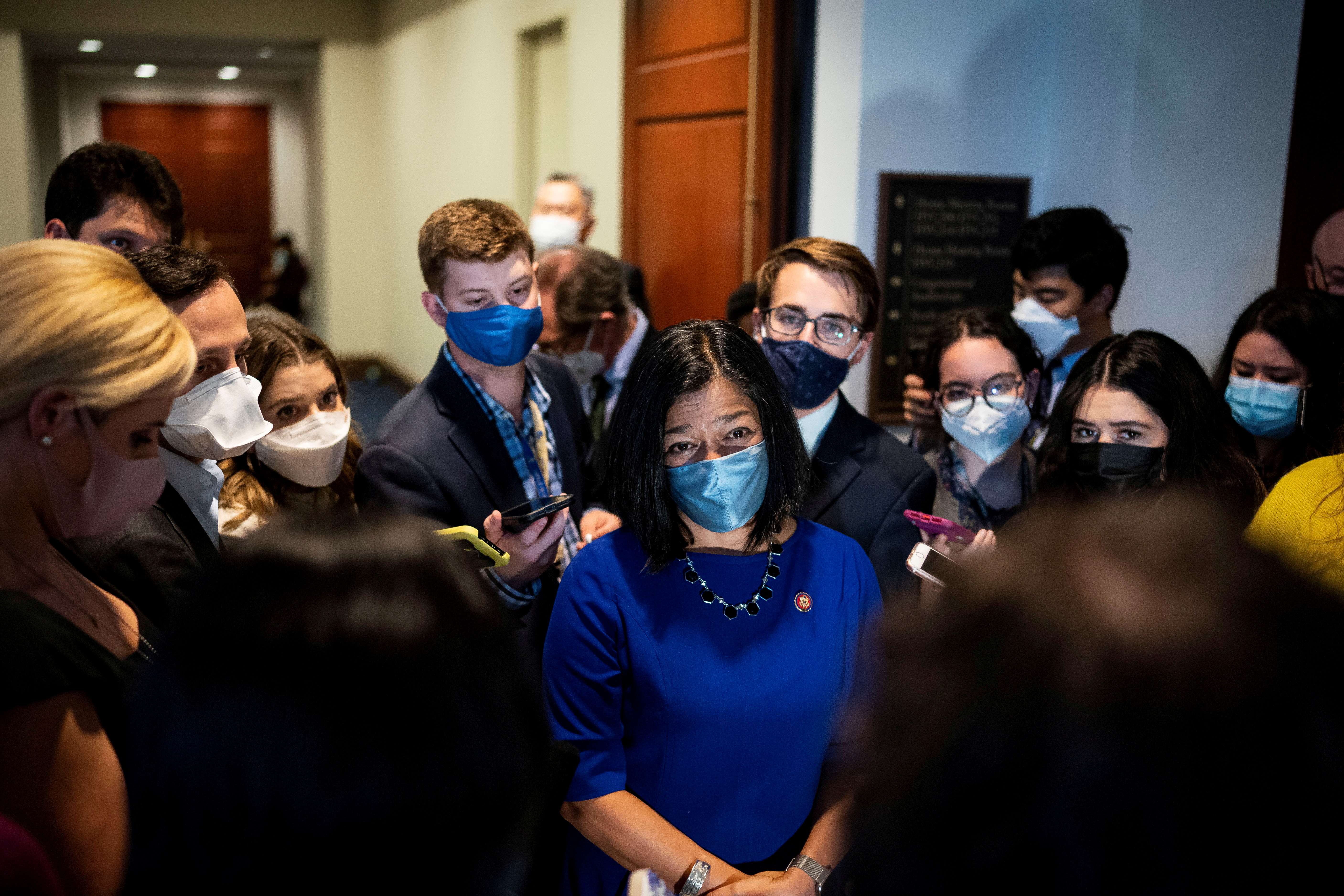 image Biden, pushing $1.75 trillion spending bill, dealt setback on infrastructure