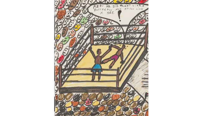 image Muhammad Ali sketches fetch knockout prices at NY auction