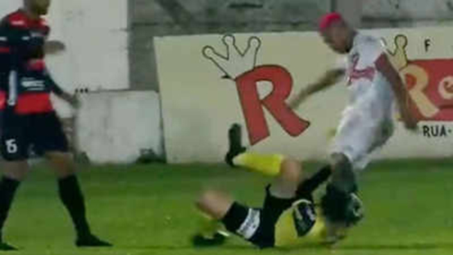 image Player charged with attempted murder after attacking referee