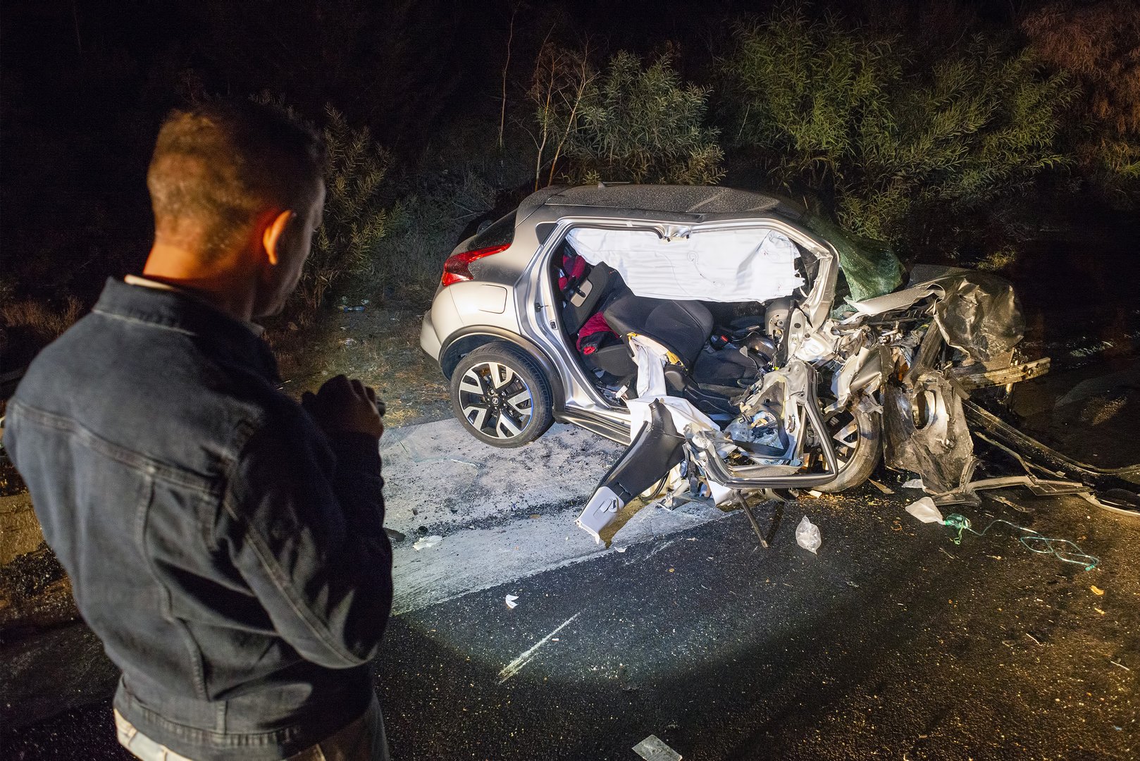 image Man killed in motorway collision with car going the wrong way