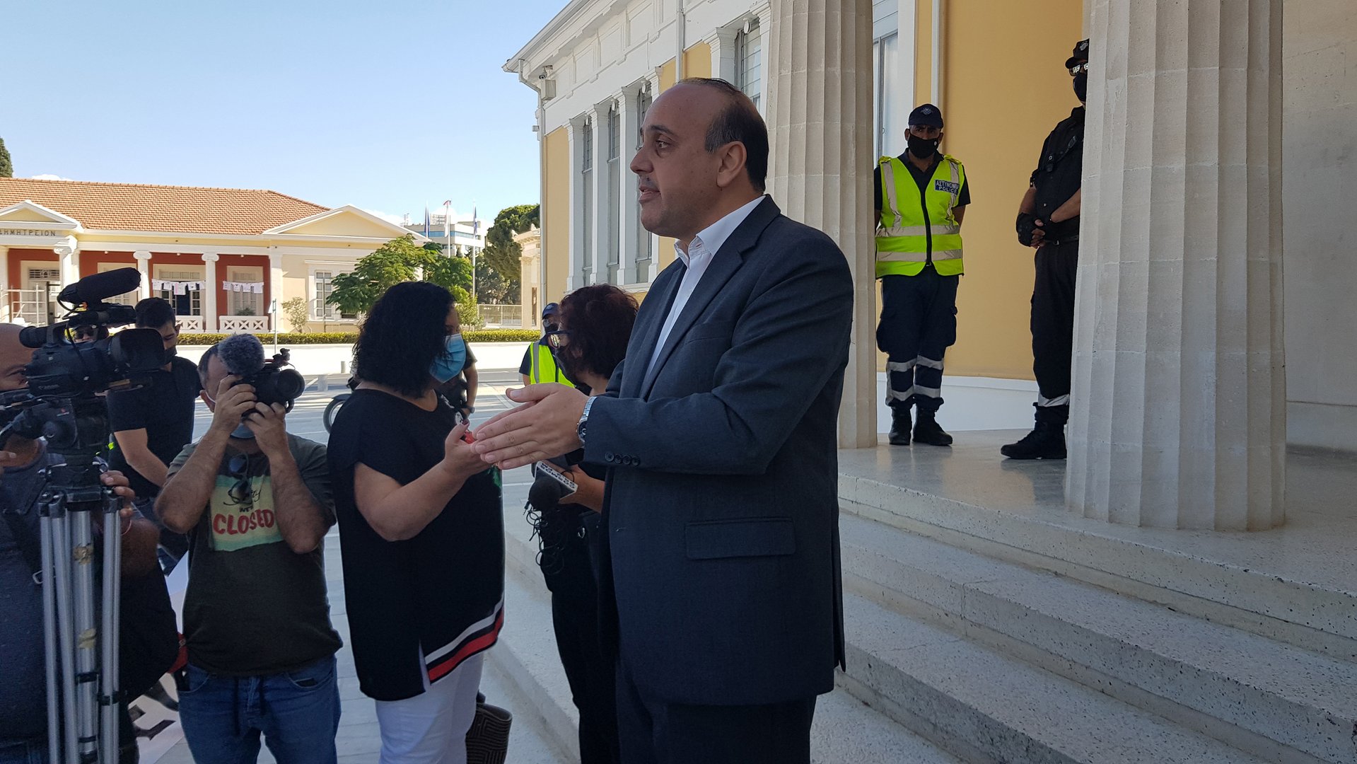 image Era workers canvass Paphos mayor in bid to save jobs
