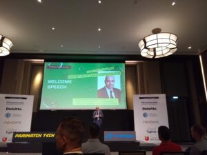 Nikolas Mastroyiannopoulos at the Cyprus IT Forum in Limassol