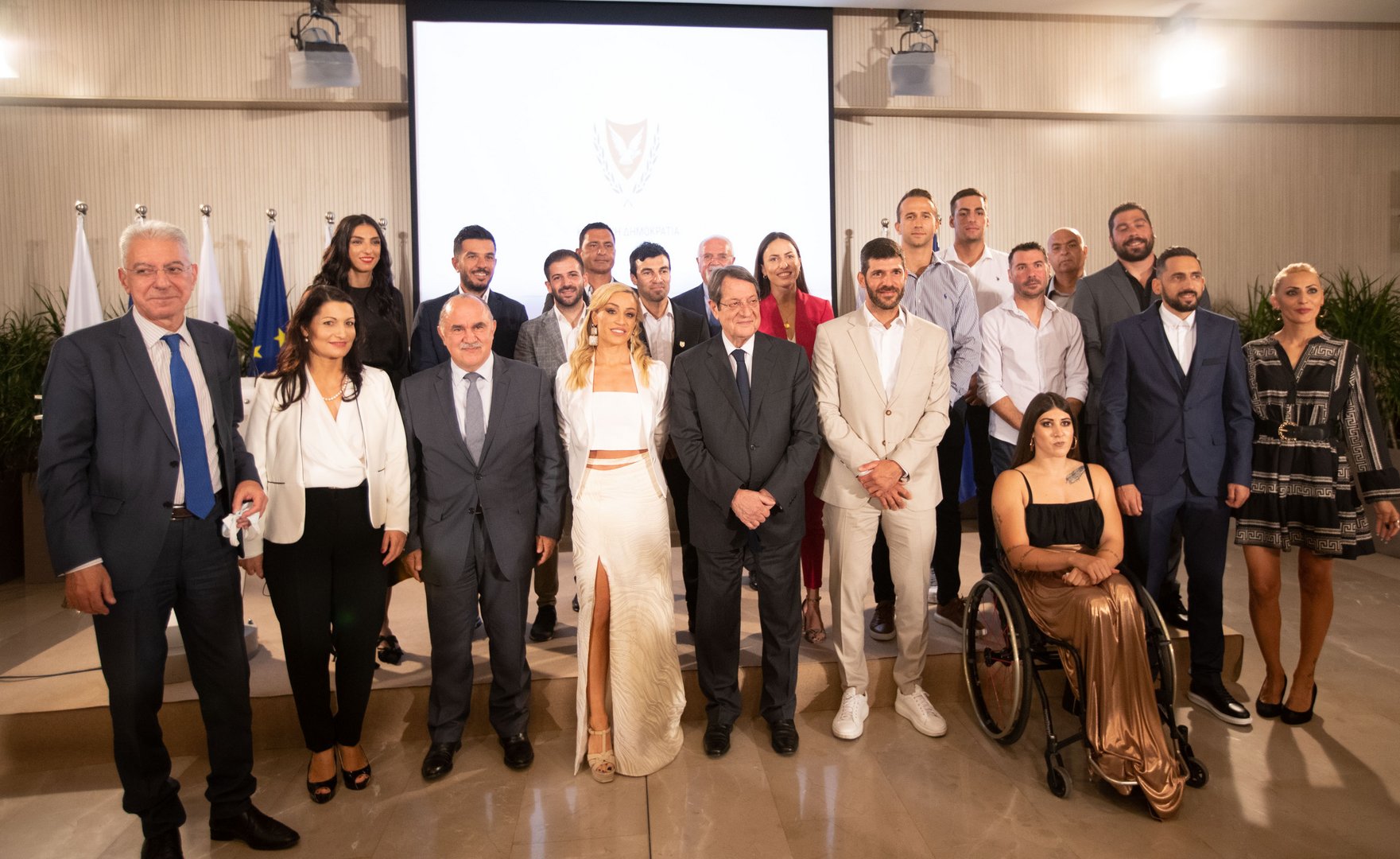 image President Anastasiades pledges continued support for Cypriot athletes