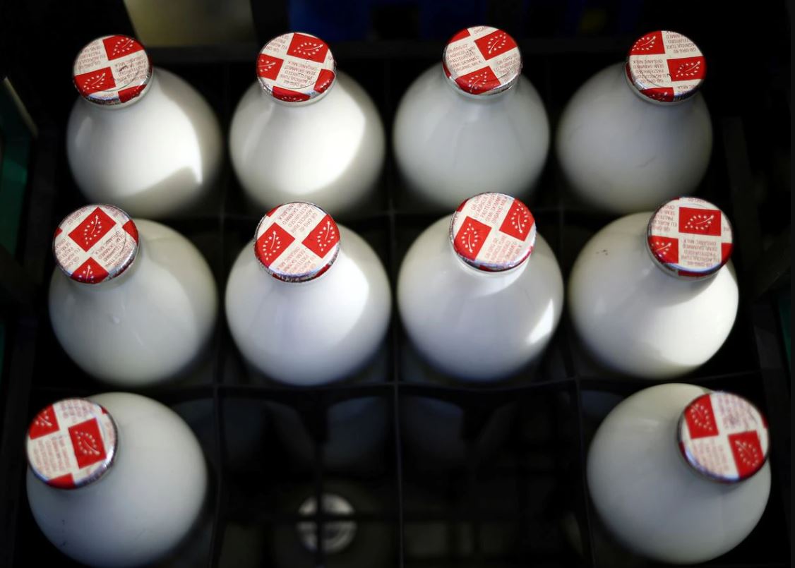 image British milk sours amid labour crisis