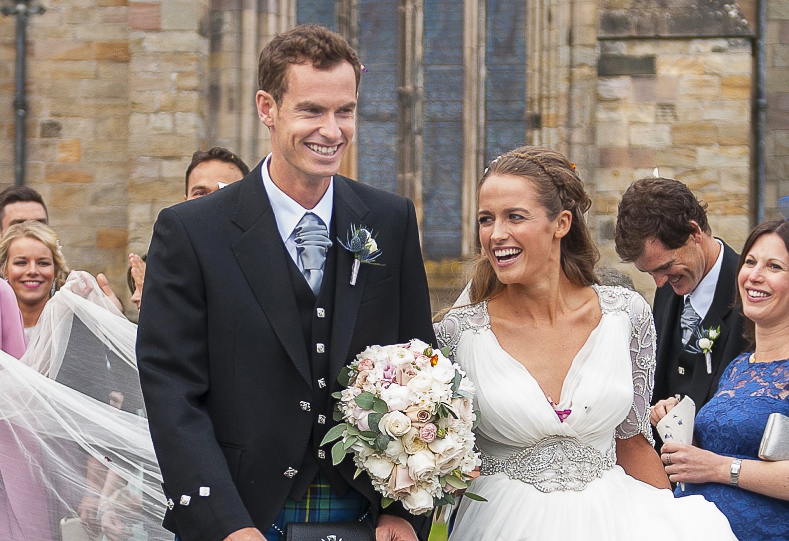 image Murray reunited with wedding ring, stinky shoes