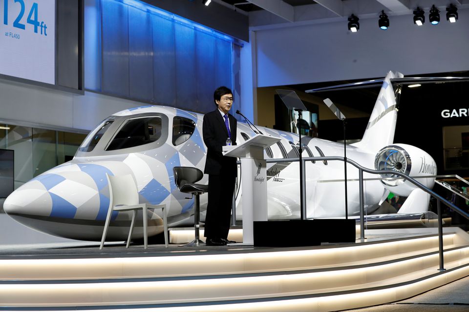 image Honda pitches new light jet model as private travel soars